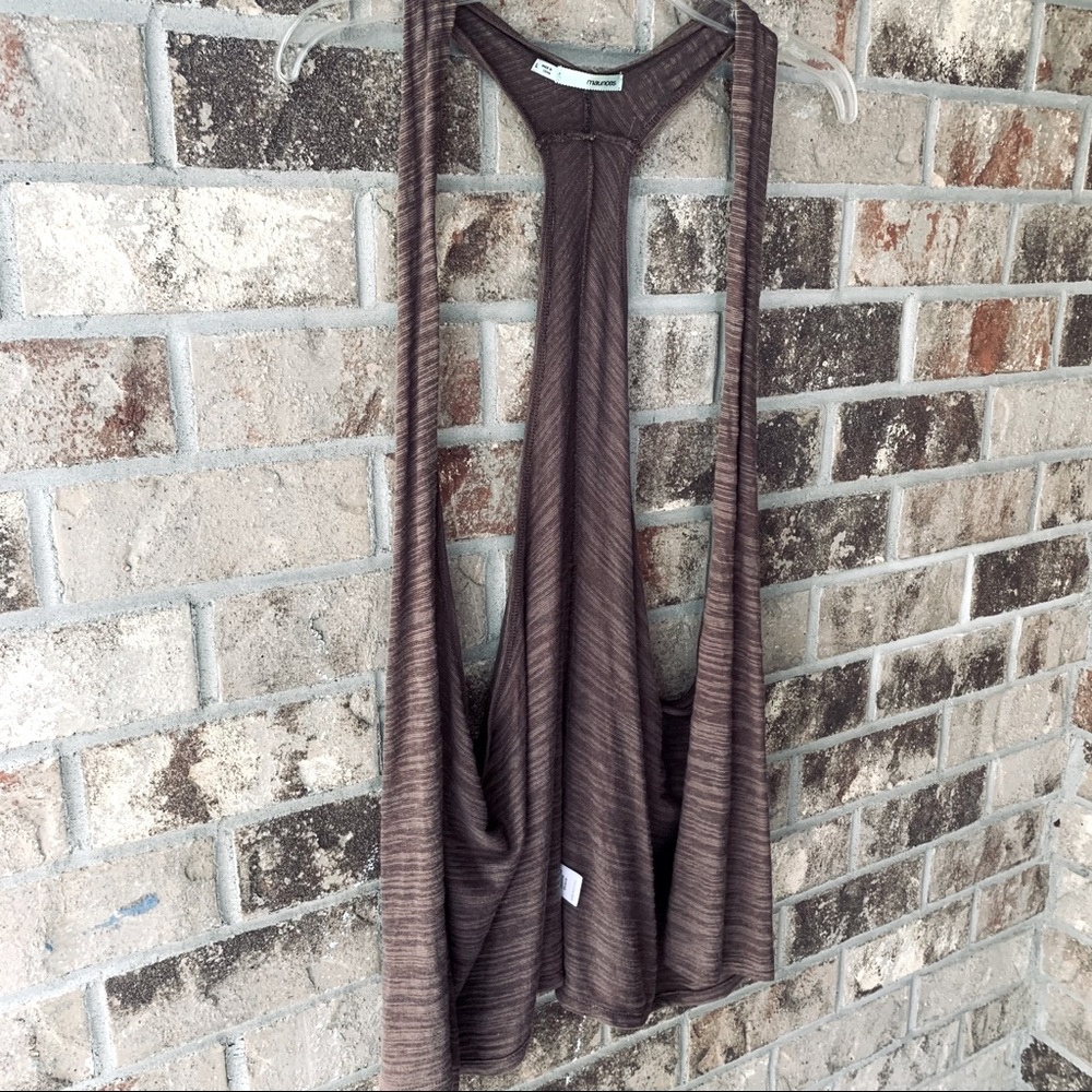 $5 or 3 for $12 | Slouchy T back Vest